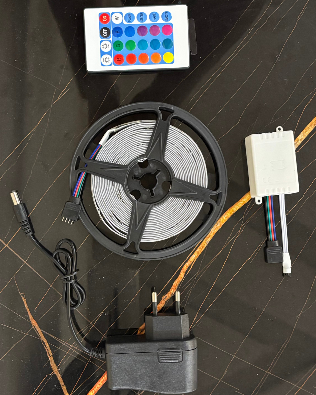 KiloWatt Lab RGB LED Strip Light – 3 Colours (4 METERS)