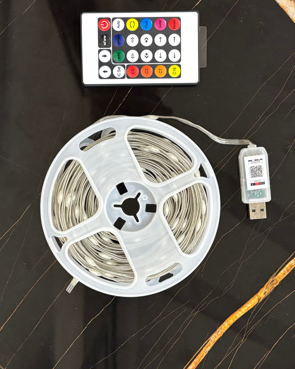 KiloWatt Lab Smart App Controlled RGB Pixel Light – USB Powered (10 METERS)