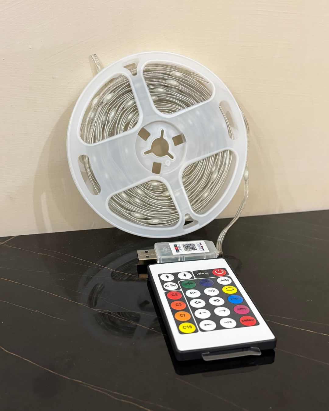 KiloWatt Lab Smart App Controlled RGB Pixel Light – USB Powered (10 METERS)