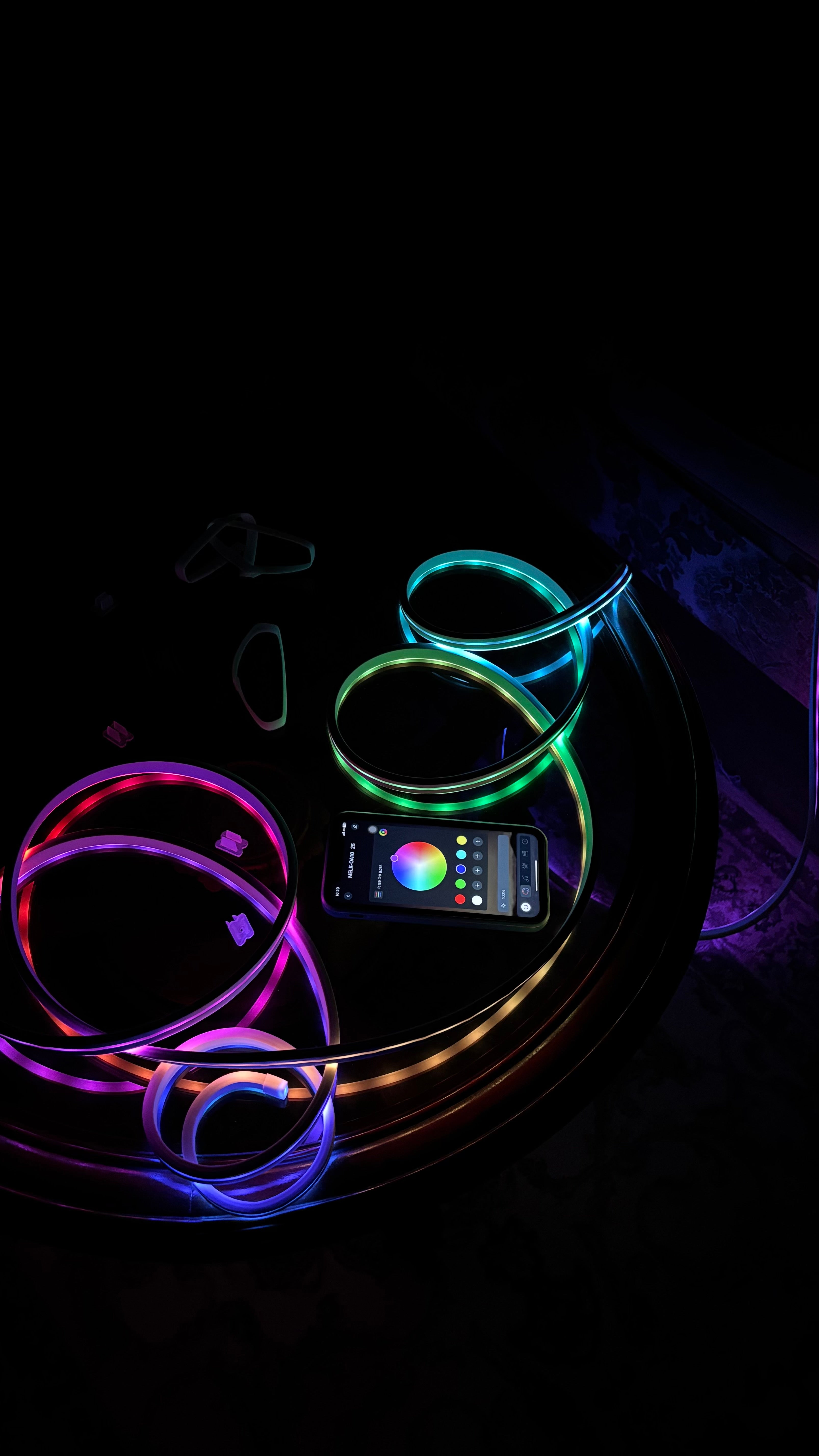 The KiloWatt Lab™ Smart App Controlled Neon Rope Light - 5M (Music Sync addition)