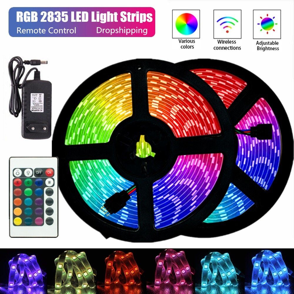 KiloWatt™ RGB LED Strip Light – 3 Colors (5 METERS)