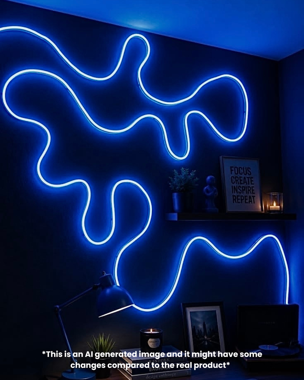 The KiloWatt Lab™ Smart App Controlled Neon Rope Light - 5M (Music Sync addition)