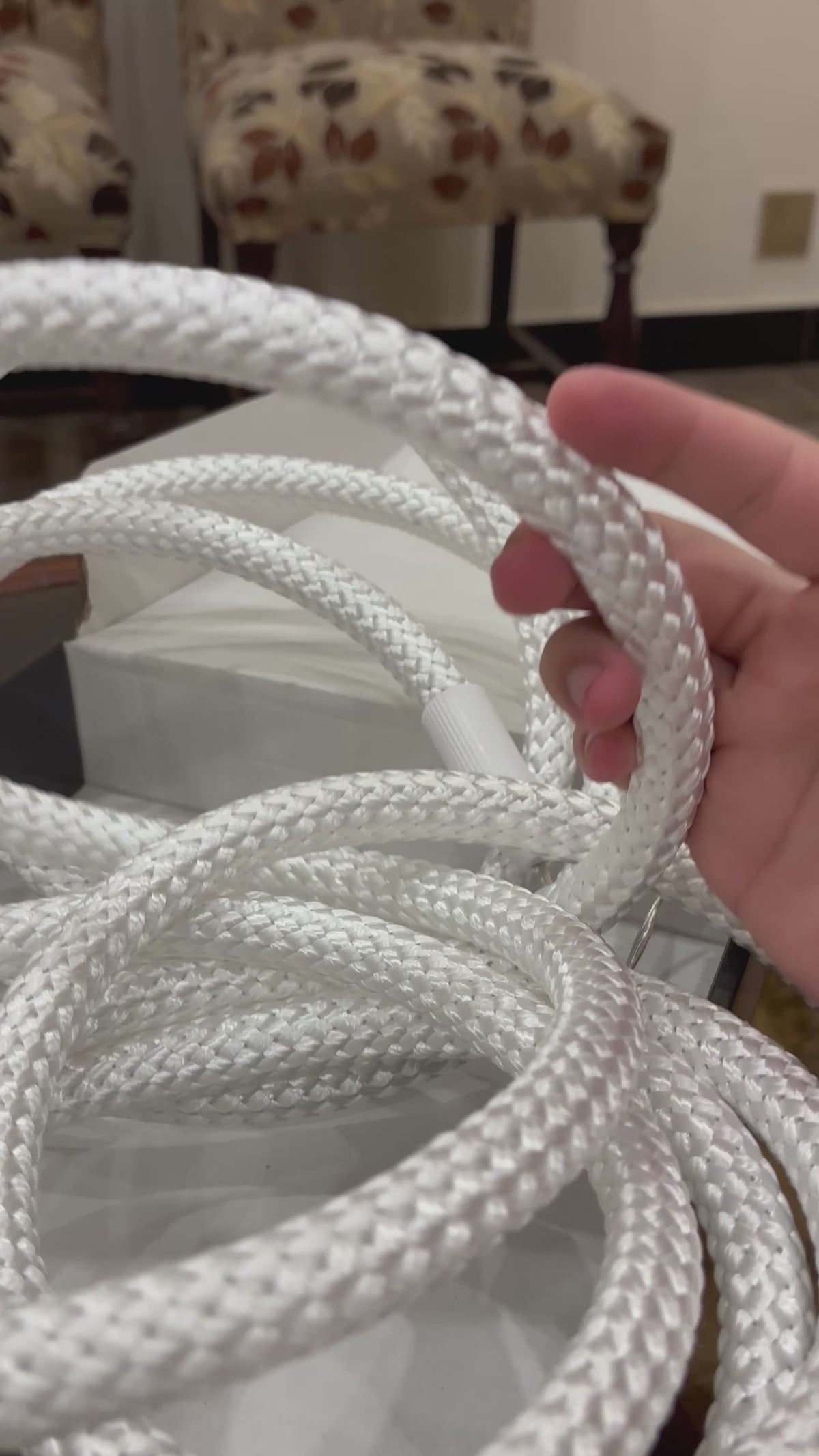 KiloWatt Lab- Braids Edition | Smart App Controlled Braided Strip Light (5 Meters, Music Sync)