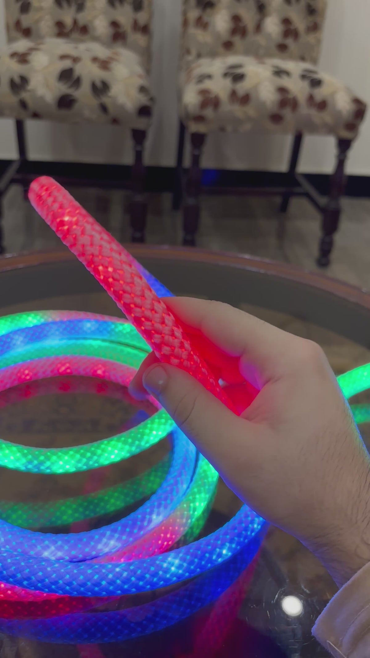 KiloWatt Lab- Braids Edition | Smart App Controlled Braided Strip Light (5 Meters, Music Sync)